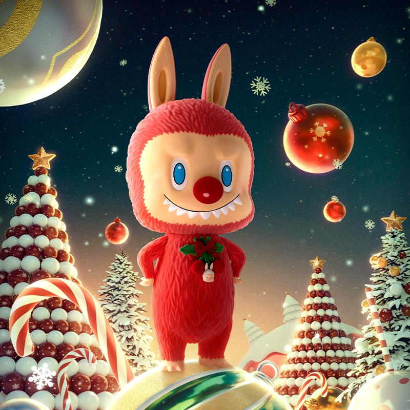 POP MART（ポップマート） POP MART MEGA LABUBU TEC 1000% Winter