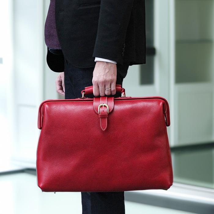 PORCO ROSSO（ポルコロッソ） ダレスバッグ b4 本革 メンズ レディース