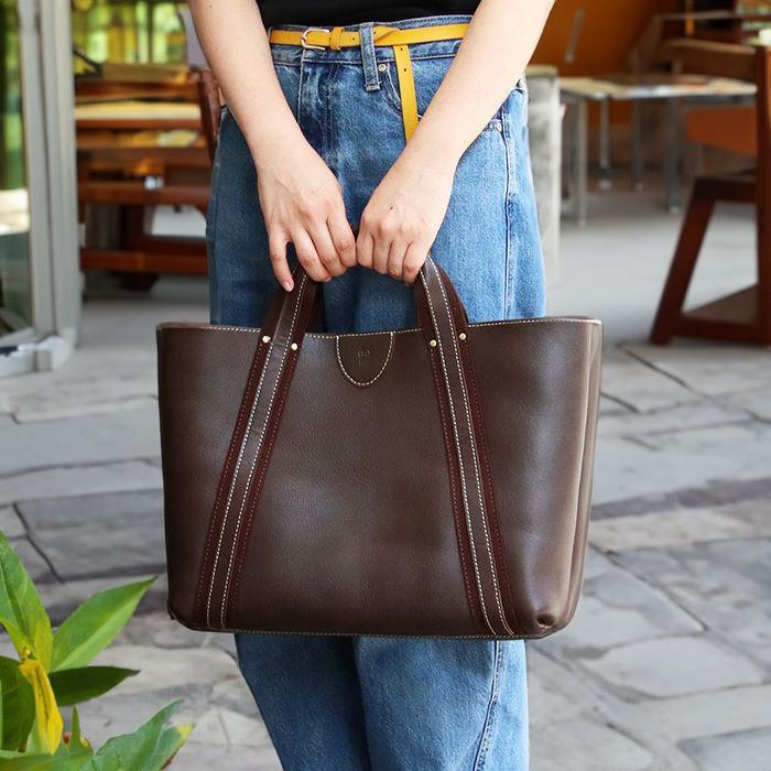 PORCO ROSSO（ポルコロッソ） トートバッグ 本革 レディース a4 トート