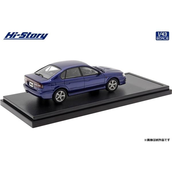 ハイストーリー 1/43 スバル レガシー B4 RSK 2001 ノーティックブルー