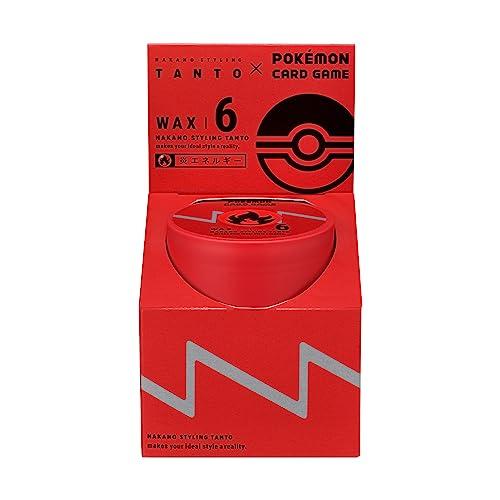 ポケモンカードコラボ］ナカノ スタイリング タント ワックス 6 PO