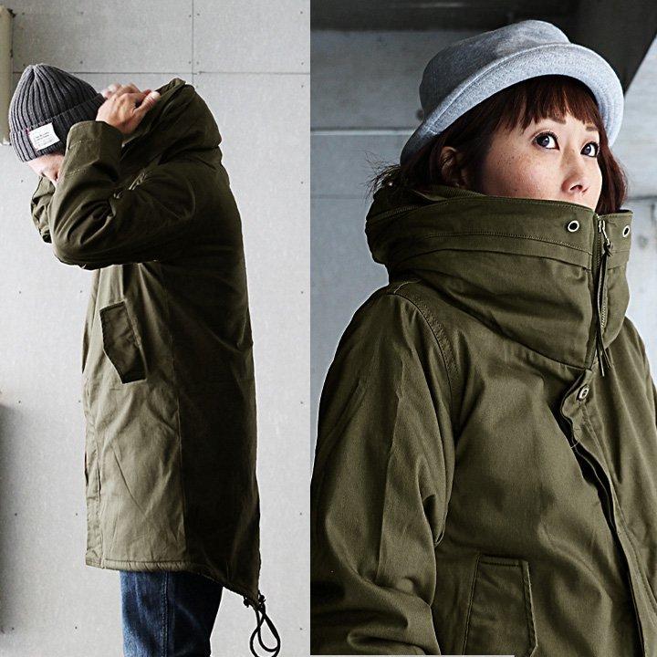 ALISTAIR コート モッズ モッズコート メンズ レディース フード内蔵