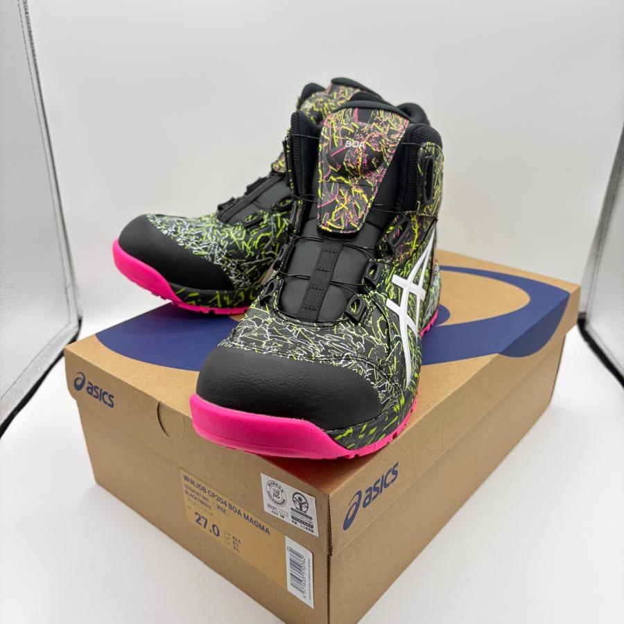 未使用品】 アシックス ウィンジョブ 安全靴 CP304 BOA MAGMA 3E相当