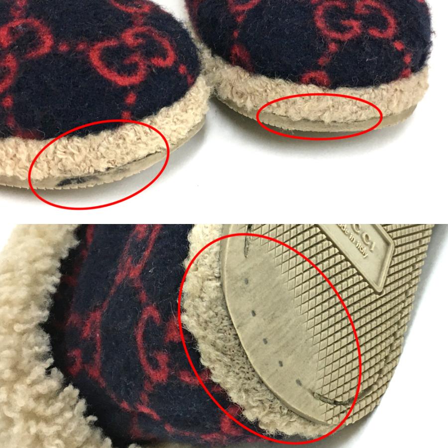 Gucci Horsebit 1955 [中古] グッチ ホースビット GGウール アンクル