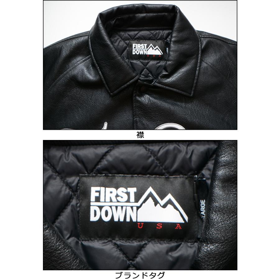 FIRST DOWN（ファーストダウン） ジャケット FIRST DOWN PU VARSITY