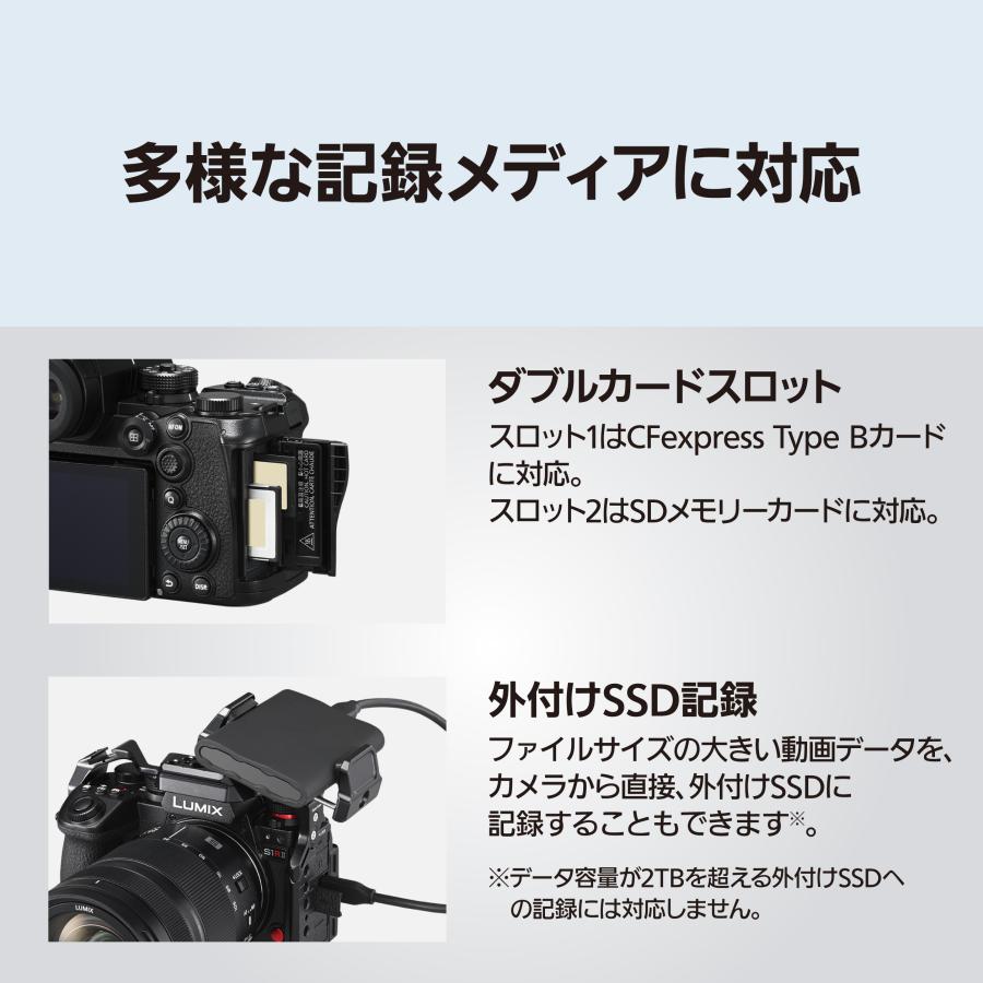 LUMIX 公式店 パナソニック デジタル一眼カメラ フルサイズ DC-S1RM2