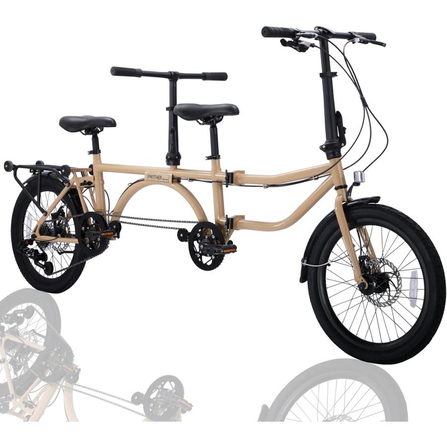 PANTHER (パンサー) Gemini 二人乗り 折り畳み 16inch タンデム自転車