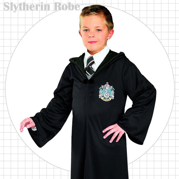 売切価格/ハリーポッター スリザリン ローブ コスチューム 105-150cm