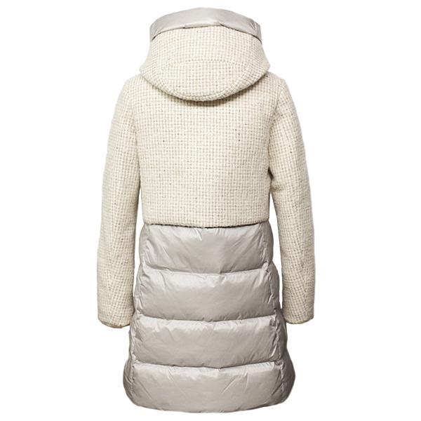 DUNO（デュノ） ダウンコート ダウンジャケット レディース アイボリー