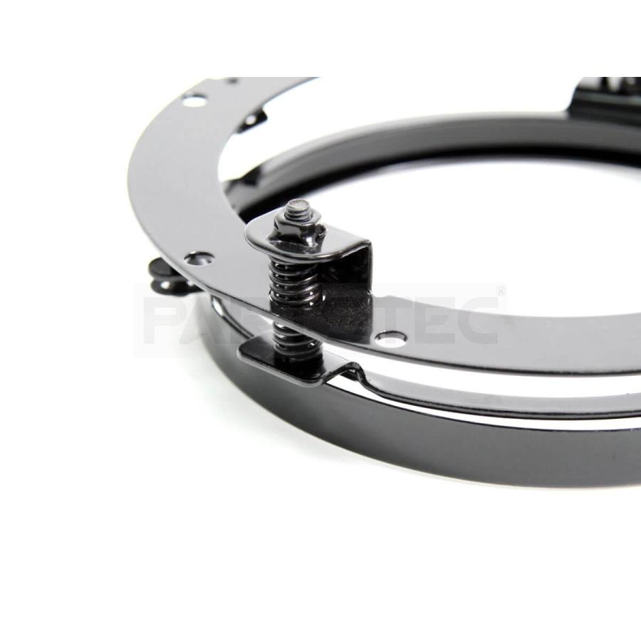 ハーレー 7インチ ヘッドライト ブラケット 固定金具 ステンレス製