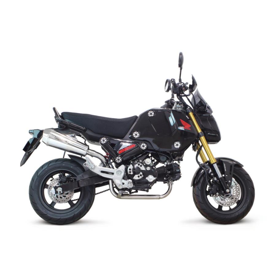 SP武川(スペシャルパーツ武川) テーパーコーンマフラー グロム(JC92