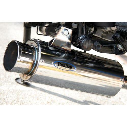 REALIZE（リアライズ） 在庫有当日発送 マフラー 砲弾マフラー Type3