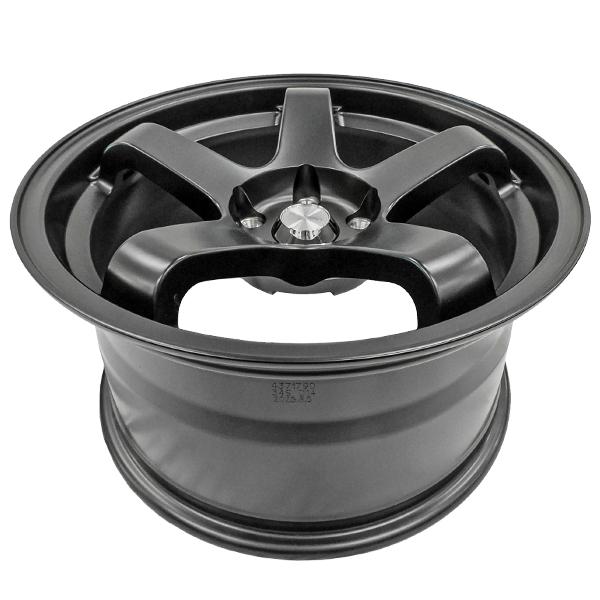 4本セット ELEMENT L437 17インチ 9J+30 5H PCD114.3 5本スポーク