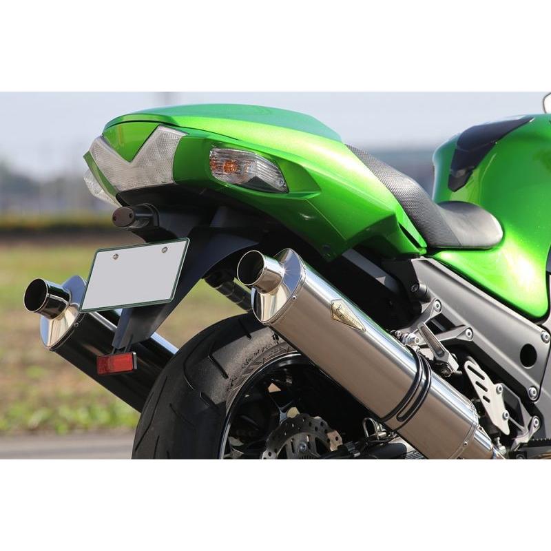 アールズギア Kawasaki Ninja ZX-14R('16〜)用 ワイバン Twin & Slip