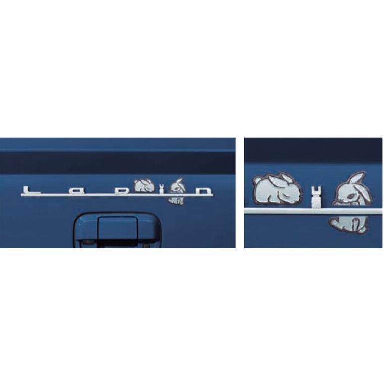 ラパン SUZUKI 純正 デコステッカー 9923A- Lapinマーク -80P80 ペンキ