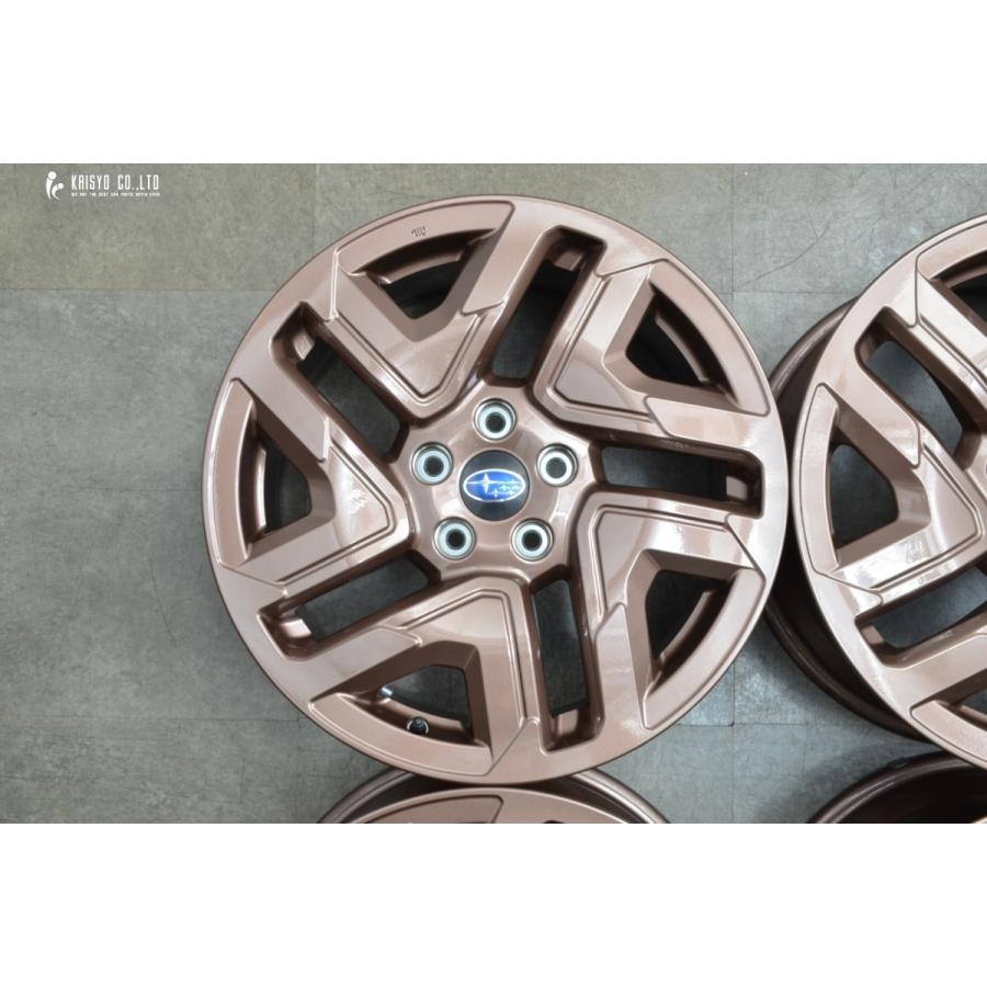 新車外し品】スバル SL フォレスター 純正 18in 7J +48 PCD114.3 4本