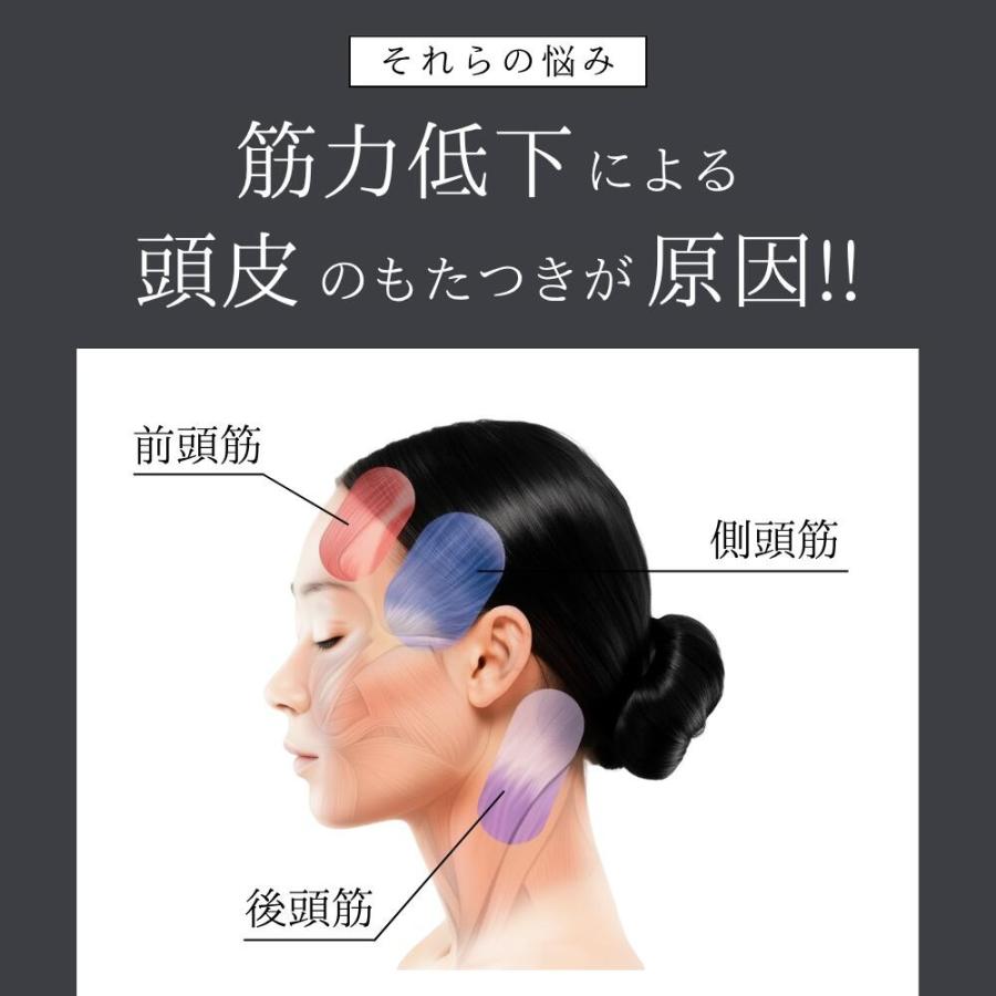 Brighte（ブライト） エレキブラシ プラス ブラシ型 美顔器 頭皮ケア