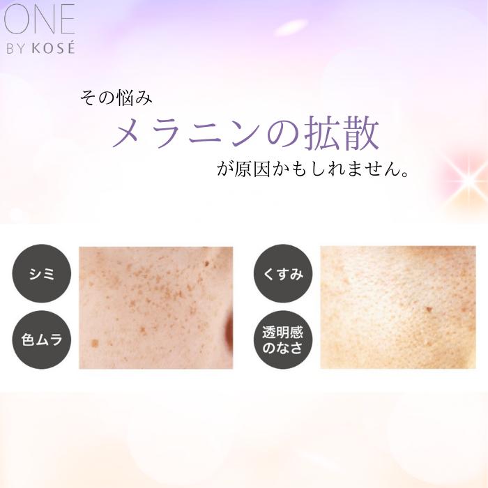ONE BY KOSE（ワンバイコーセー） メラノショットW ラージ 付替え 65ml