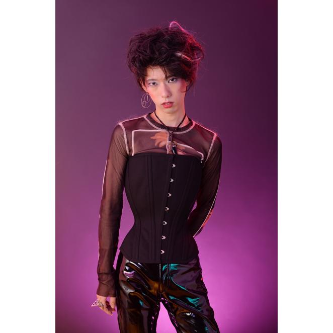 メンズ 砂時計型 オーバーバスト(ピュアワン コルセット ワークス