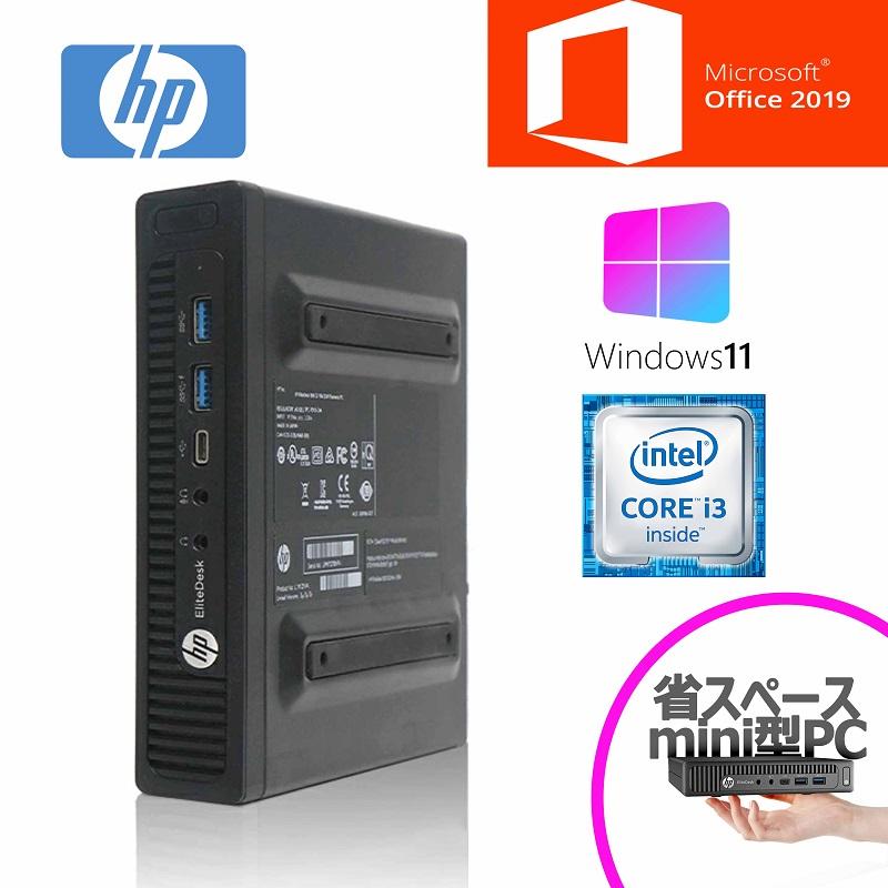 日本HP 超ミニPC HP EliteDesk 800 G2 DM MicrosoftOffice 2019メモリ