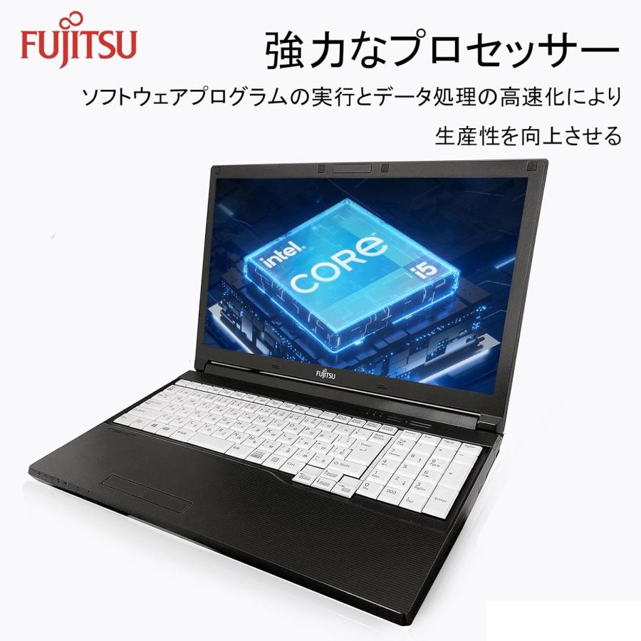 富士通（FUJITSU） LIFEBOOK A576/第6世代 Core i5/8GBメモリ SSD:256B