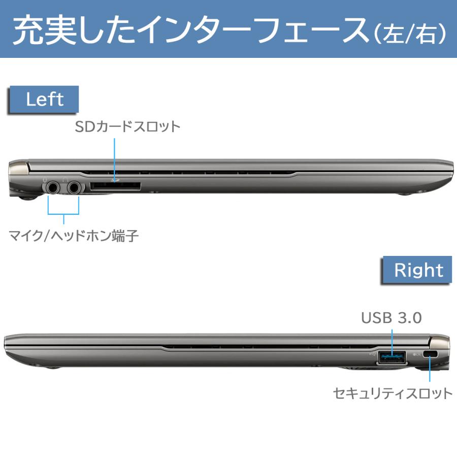 TOSHIBA（東芝） 超軽量・薄型 ノートPC R632/MS Office 2021/第3世代