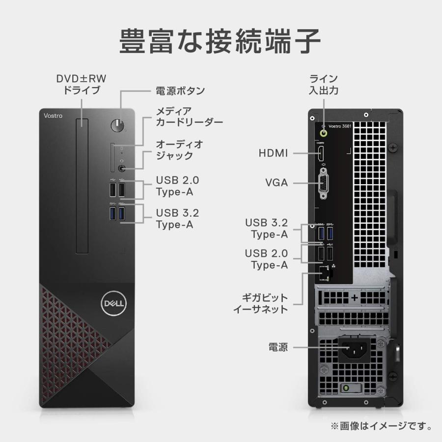 DELL（デル） Dell Vostro 3681 SFF 第10世代 Core i5 メモリ16GB Nvme