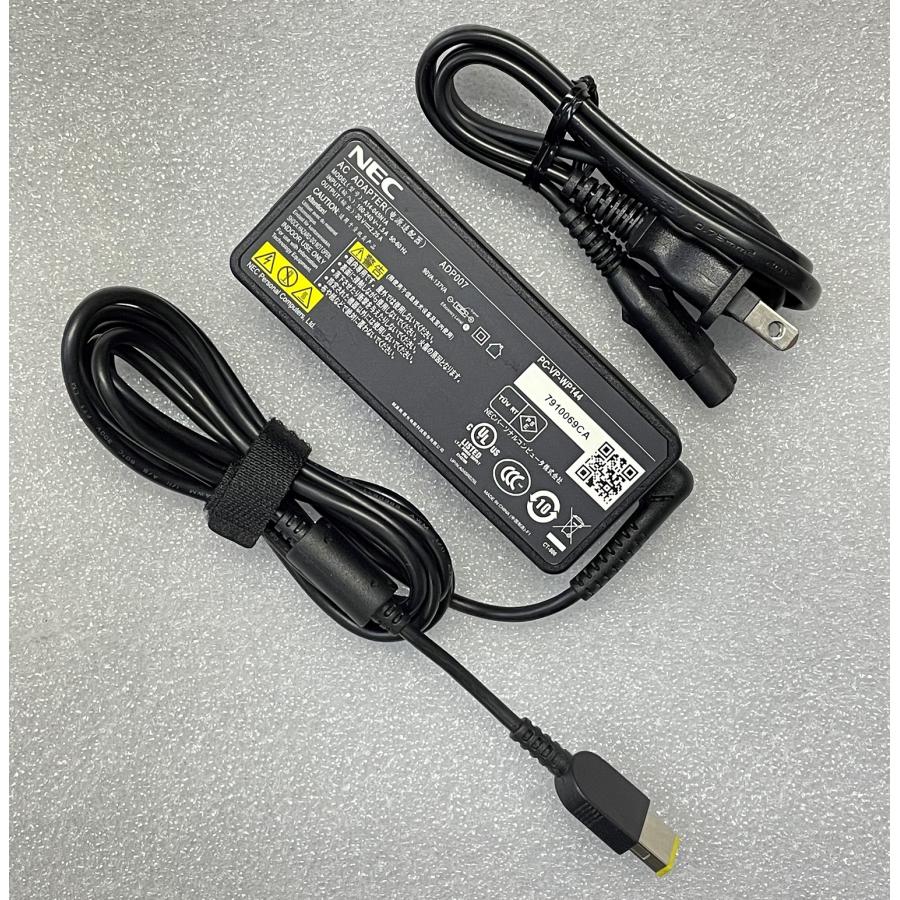 NEC 純正ACアダプタ ADP007/PC-VP-WP144/A14-045N1A 20V-2.25A 四角
