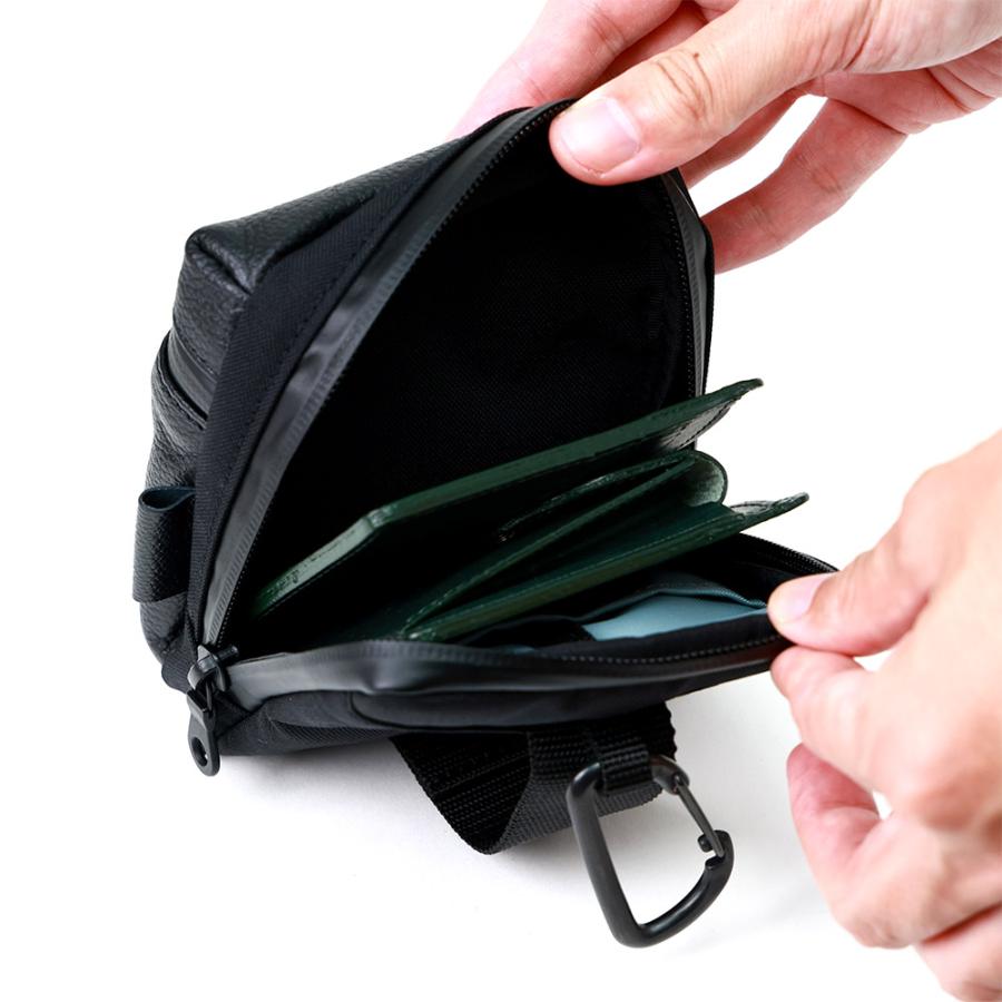 AGILITY（アジリティ） ベルトポーチ 撥水 止水 カラビナ ミニポーチ