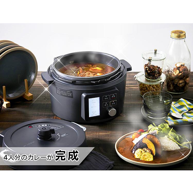 IRIS OHYAMA（アイリスオーヤマ） 電気圧力鍋 4L 多機能 一人暮らし