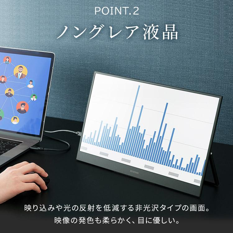 IRIS OHYAMA（アイリスオーヤマ） モバイルモニター ポータブル