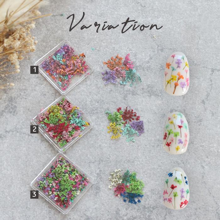 petitprice（プチプラ） フロレットアソート ドライフラワー ジェル