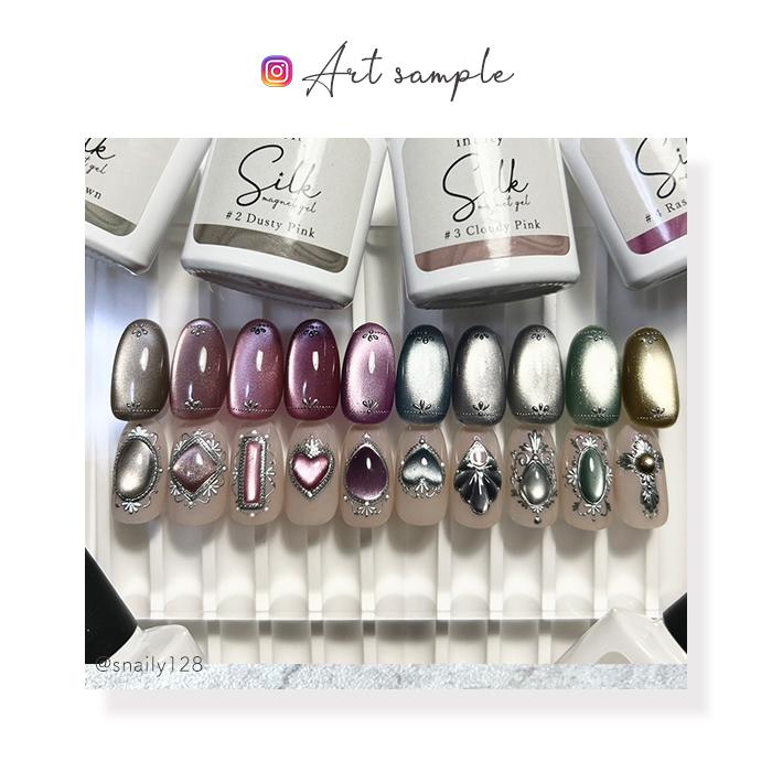 1〜#10 全10色セット inbity シルクマグネットジェル [8ml] [#1〜#10
