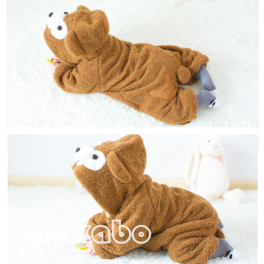 ベビー服 ダッフィー シェリーメイ 着ぐるみ ロンパース くま