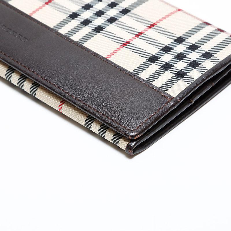 BURBERRY（バーバリー） 長財布 ノバチェック ベージュ : NUIR VINTAGE
