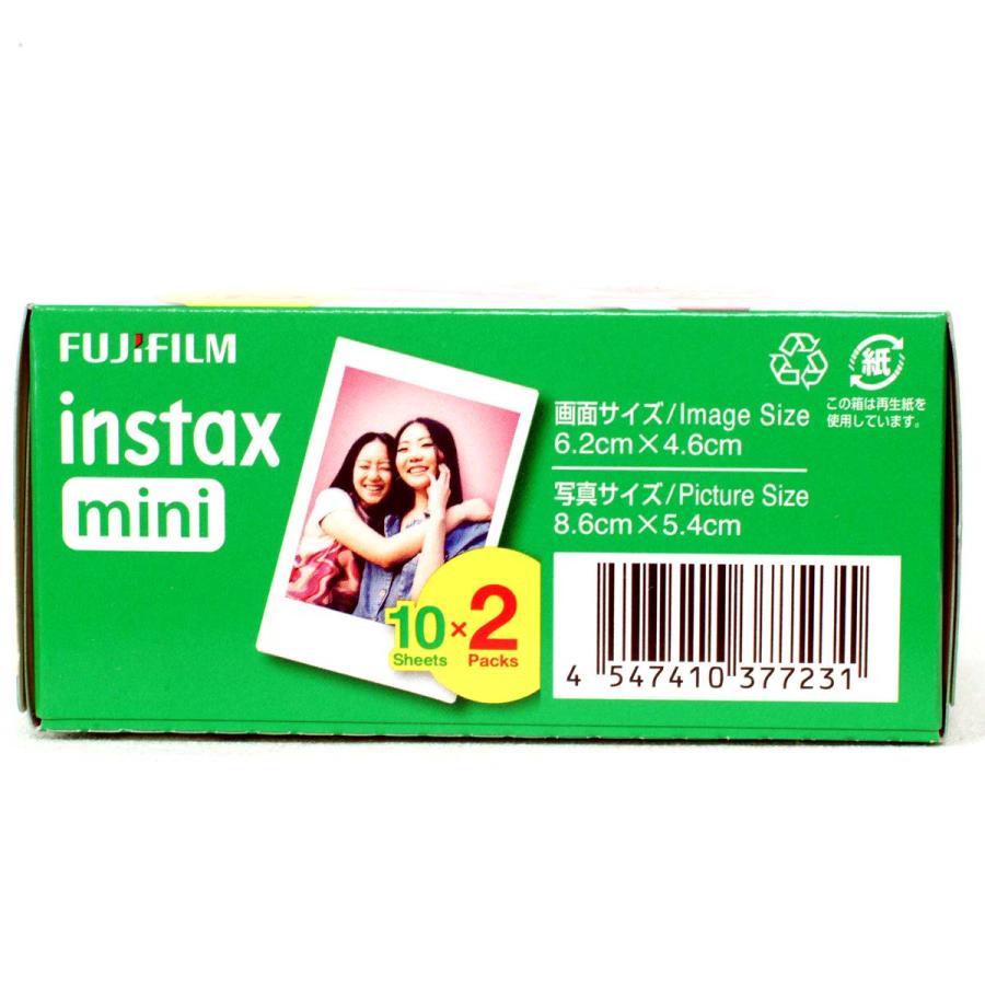 チェキ 2026-3【20枚】 チェキ用フィルム 10枚x2 ＜ホワイトフレーム