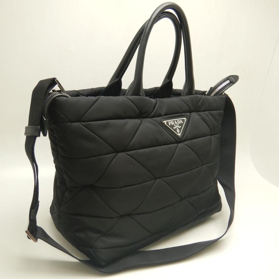 PRADA（プラダ） キルティングトート 1BG435 トートバッグ テスート