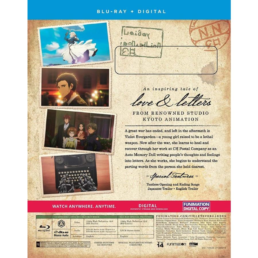 ヴァイオレット エヴァーガーデン ブルーレイ dvd Violet Evergarden