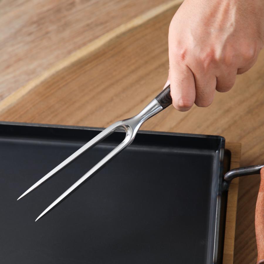 大人の鉄板 ステーキナイフ＆ミートフォーク オークス TOJIRO 藤次郎