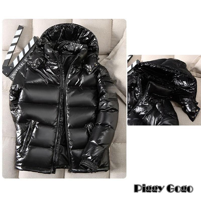 ダウンジャケット メンズ 無地 ハイネック アウター キルティング