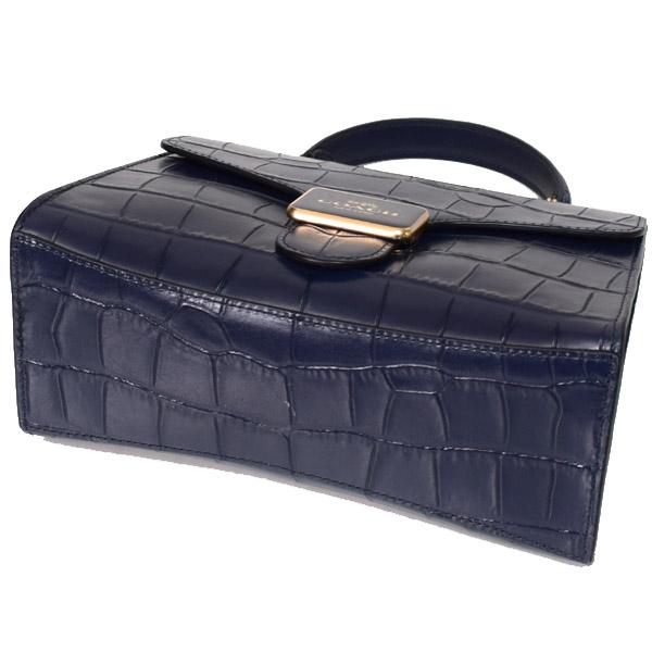 COACH（コーチ） バッグ クロコダイル エンボスドレザー ペッパー