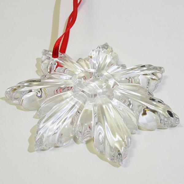 バカラ（Baccarat） 2025 クリスマスオーナメント クリア : ピナコテカ