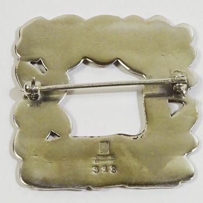 Georg Jensen（ジョージ ジェンセン） ブローチ318 鹿とリス