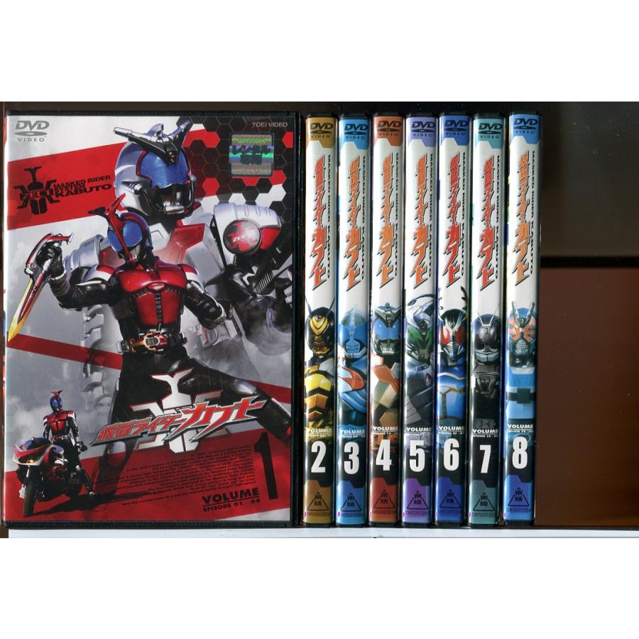 仮面ライダーカブト 全12巻＋劇場版 計13巻セット/DVD 中古 レンタル