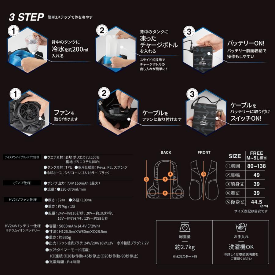 キャンペーン中 限定 アイスマン ハイブリッド プロ 2025年 春夏