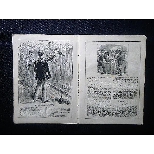 1876年 イギリス ヴィクトリア朝 子供向け週刊誌「Chatterbox」19世紀