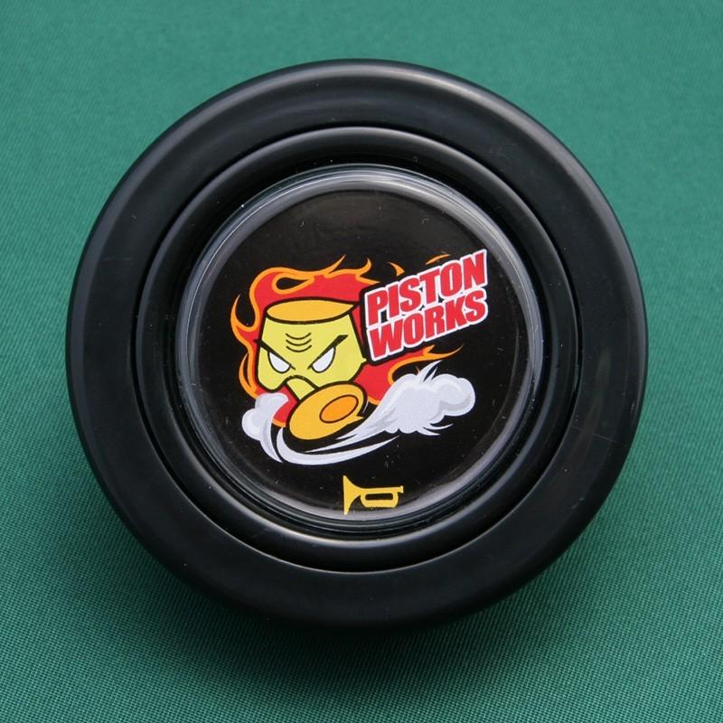 PISTONオリジナル ホーンボタン「PISTON野郎」 : PISTON