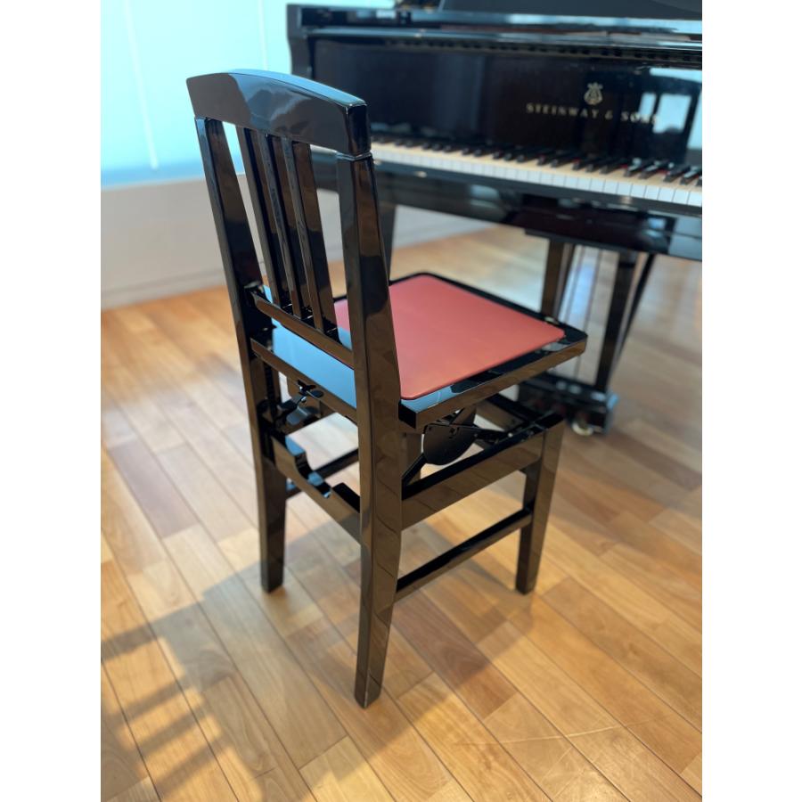 爆買WEEK 3/1まで！】ピアノ椅子 トムソン椅子 No.5AX 背もたれ付き