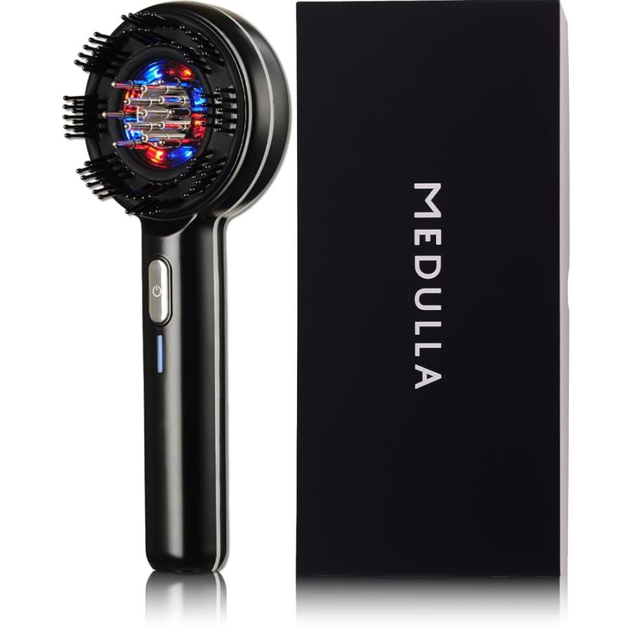 MEDULLA スカルプエアショット EMS 電気バリブラシ 頭皮ブラシ 美顔器