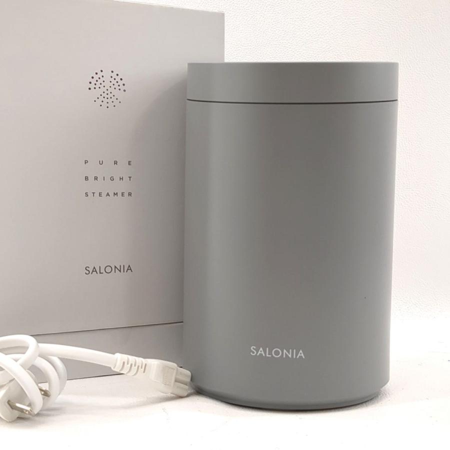 SALONIA（サロニア） スチーマー ピュアブライト グレー SAL22207SL